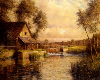 Louis Aston Knight : Old Mill in Normandy